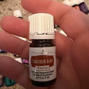 Young Living Cinnamon Bark Vitality Oil with White Cap